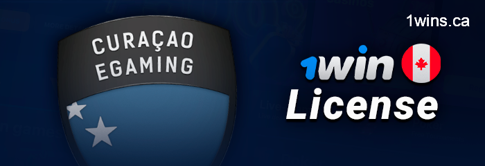 1Win betting site license - Curaçao eGaming Authority